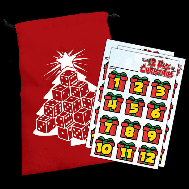 12 Dice of Christmas, English Edition