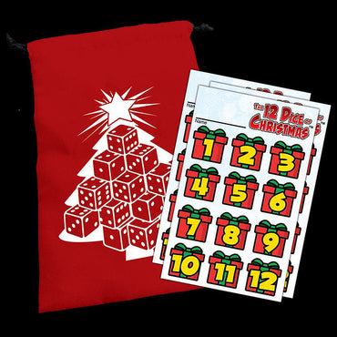 12 Dice of Christmas, English Edition