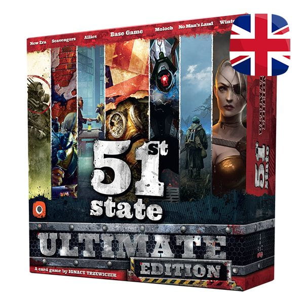 51st state ultimate jogo de tabuleiro