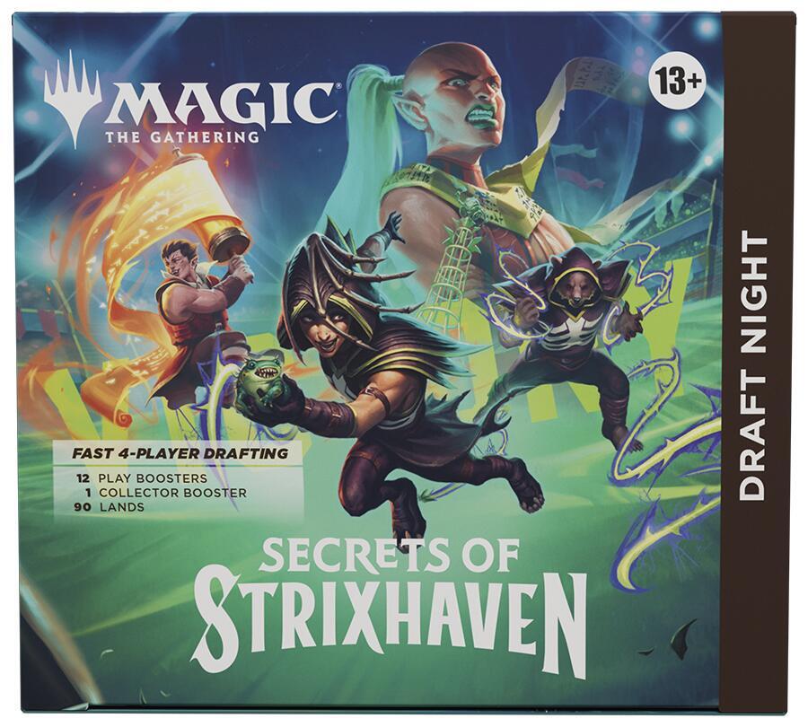 Magic The Gathering Strixhaven Draft Night Bundle, English Edition