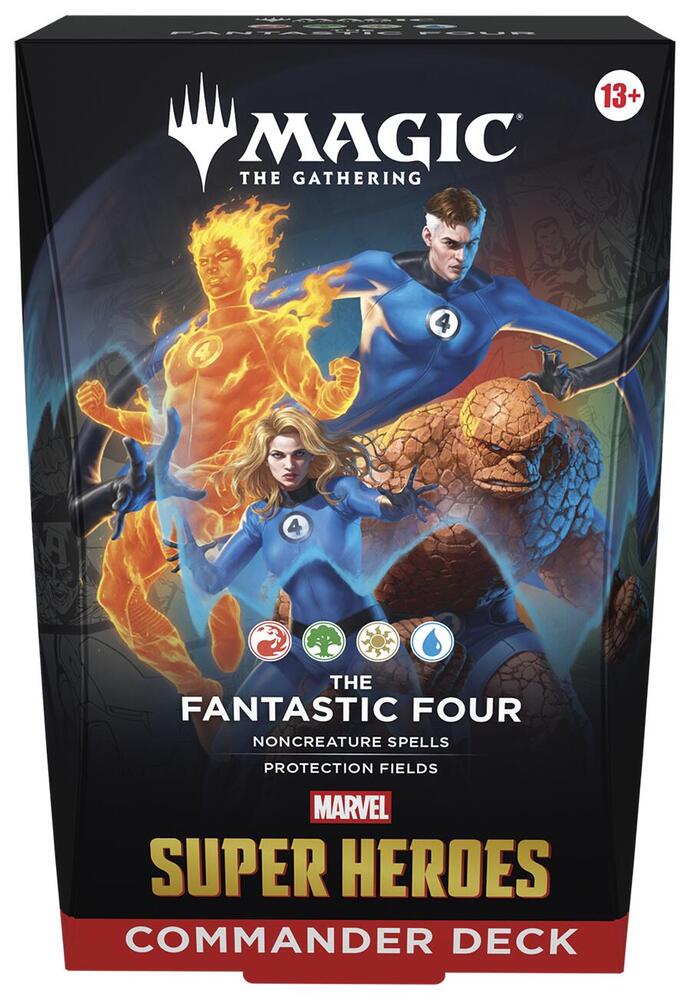 Magic The Gathering Marvel Super Heroes Commander Deck - The Fantastic Four, English Edition