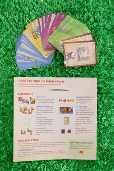 Isla Gato: Expansión de recién llegados (PT)