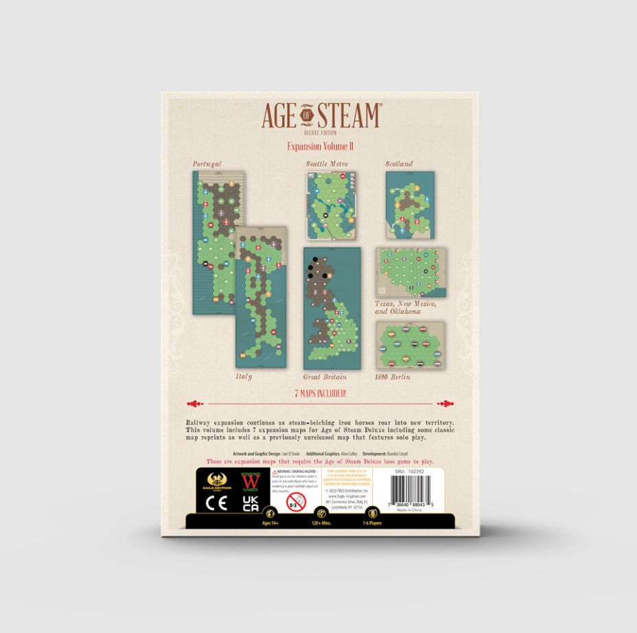 Age of Steam: Deluxe Edition, English Edition
