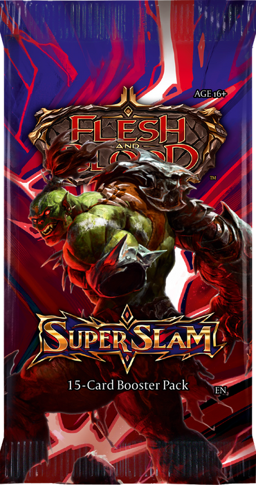 Flesh and Blood Super Slam: Booster Pack of 15, English Edition