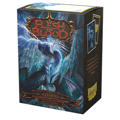 Flesh and Blood Art Sleeves: Azvolai, Matte, 63 x 88, Pack of 100