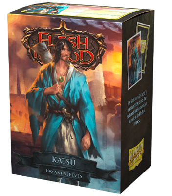Flesh and Blood Art Sleeves: Katsu, Matte, 63 x 88, Pack of 100
