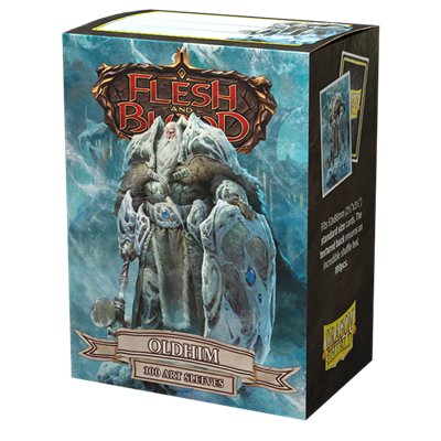 Flesh and Blood Art Sleeves: Oldhim, Matte, 63 x 88, Pack of 100