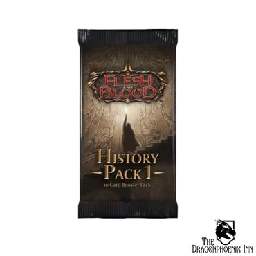 Flesh and Blood History Pack 1: Booster Display Box of 36 Boosters, 10 Cards Per Pack, English