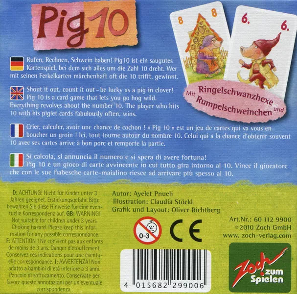 Los 10 Cerditos, Edição em Portugues e Espanhol