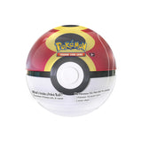 Pokémon Pokeball October Tin 2025: Red, White & Yellow, English Edition