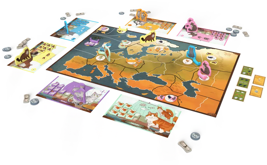 Pax Viking Junior, English Board Game