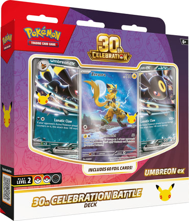 Pokemon 30th Celebration Battle Deck - Umbreon ex, English Edition