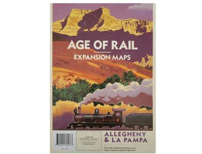 Age of Rail: South Africa, Allegheny & La Pampa Expansion Maps, Iron Rail #4a , English Edition