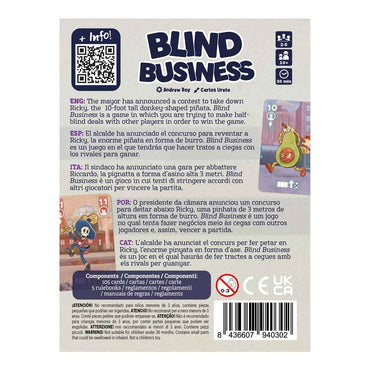 Blind Business, Edição em Portugûes