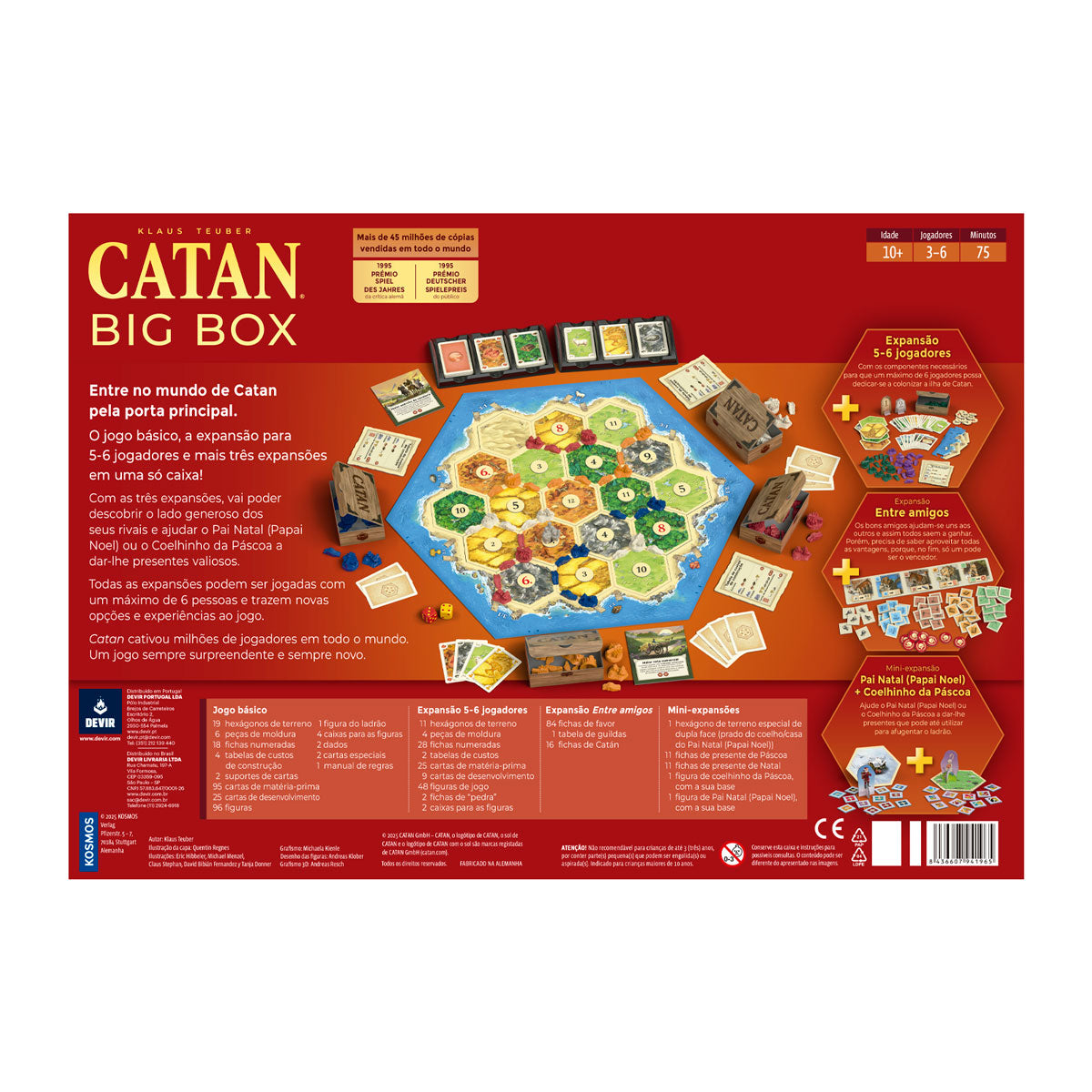 Catan Plus, Portuguese Edition