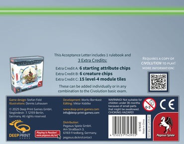 Civolution: Acceptance Letter Expansion, English Edition