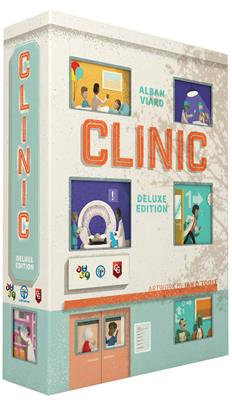 clinic deluxe en jogo de tabuleiro