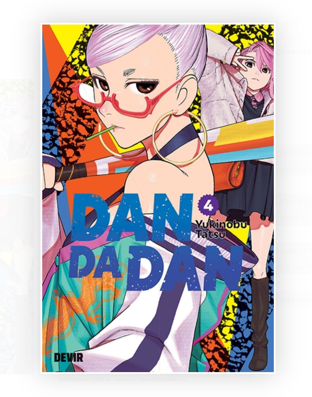 Dan Da Dan Vol. 4 Manga em Português, Yukinobu Tatsu