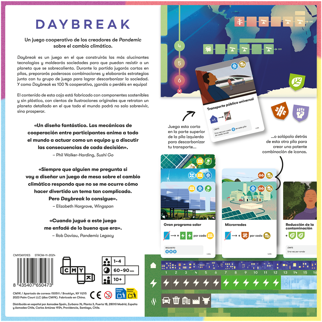 Daybreak, English Board Game