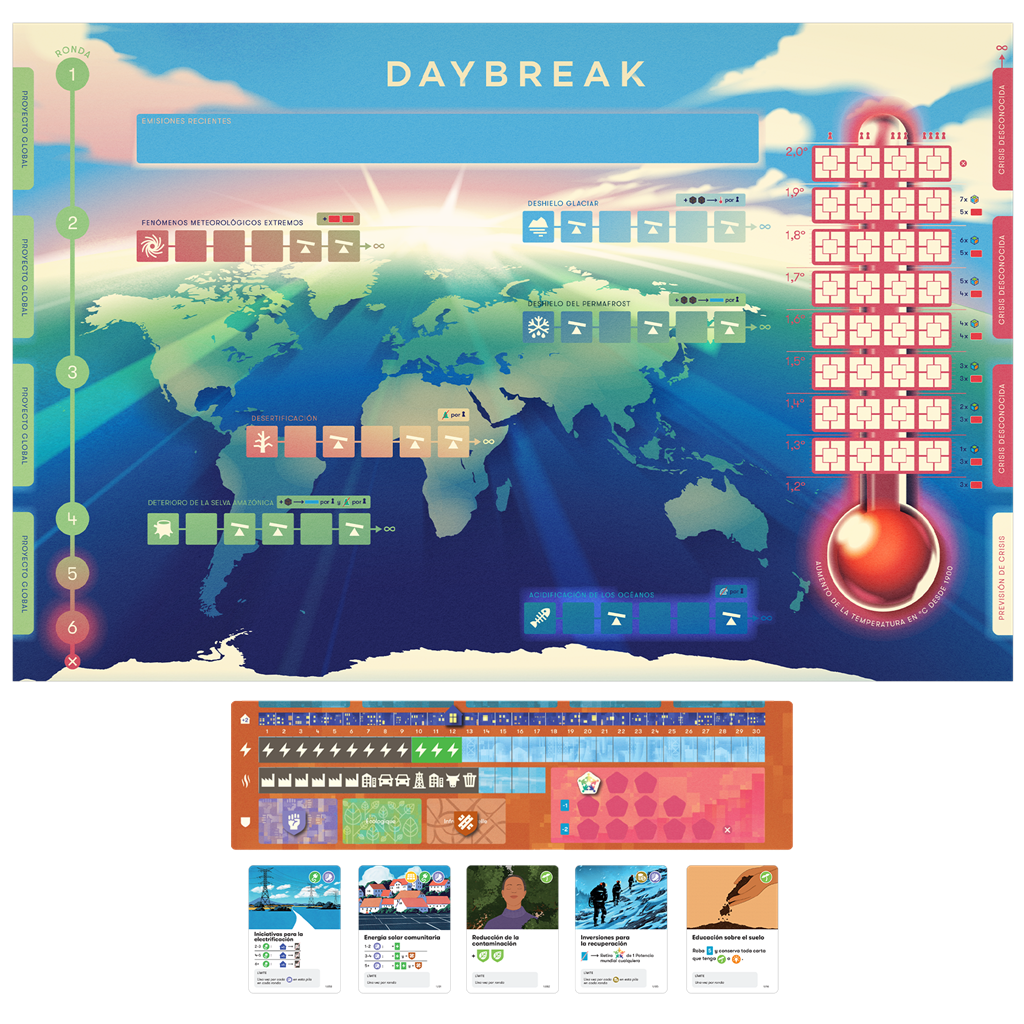 Daybreak, English Board Game