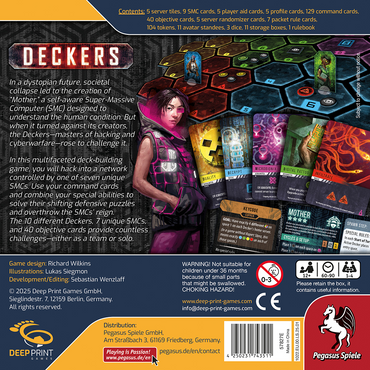 Deckers Board Game, English Edition