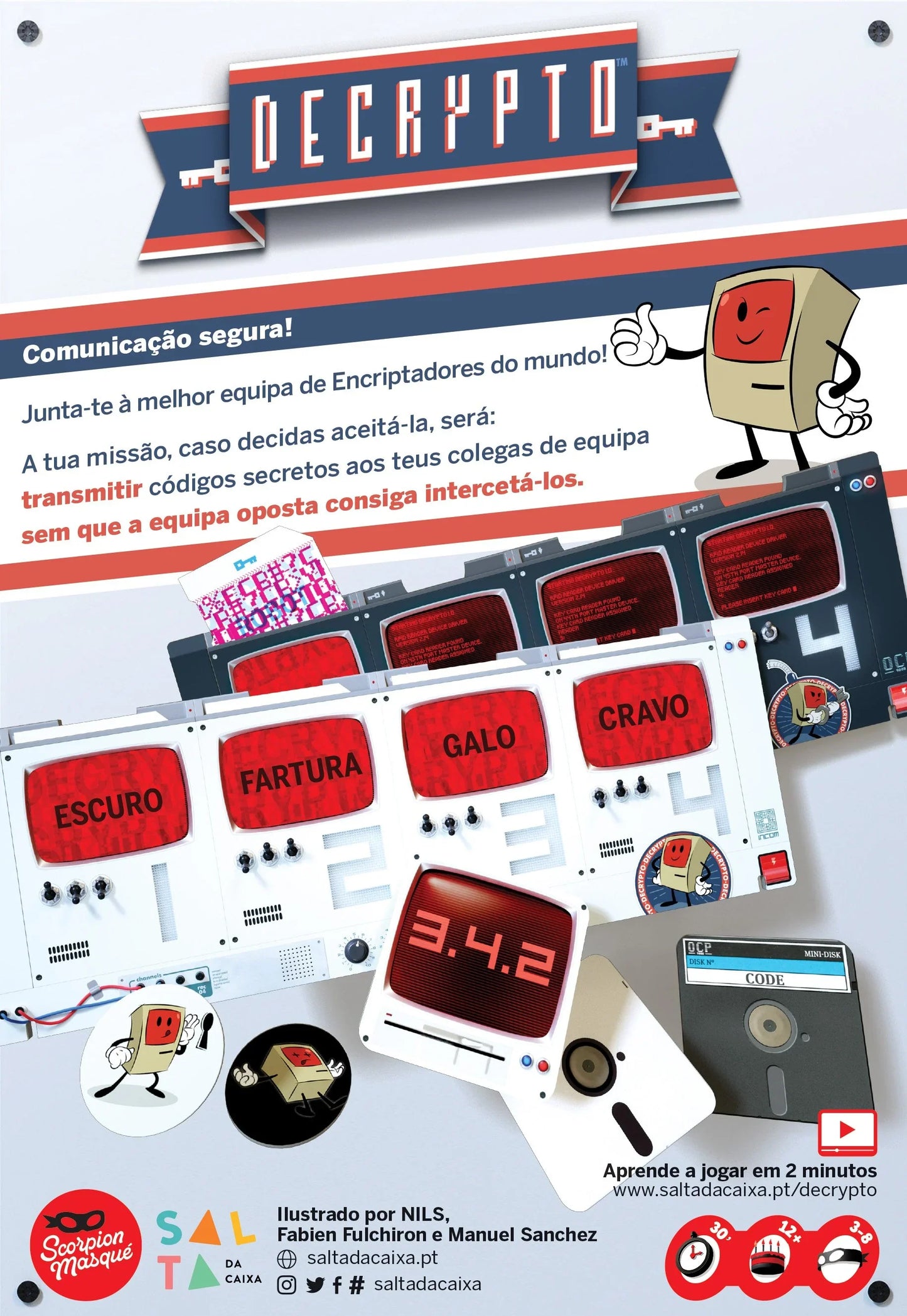 Decrypto, Edição em Portugûes