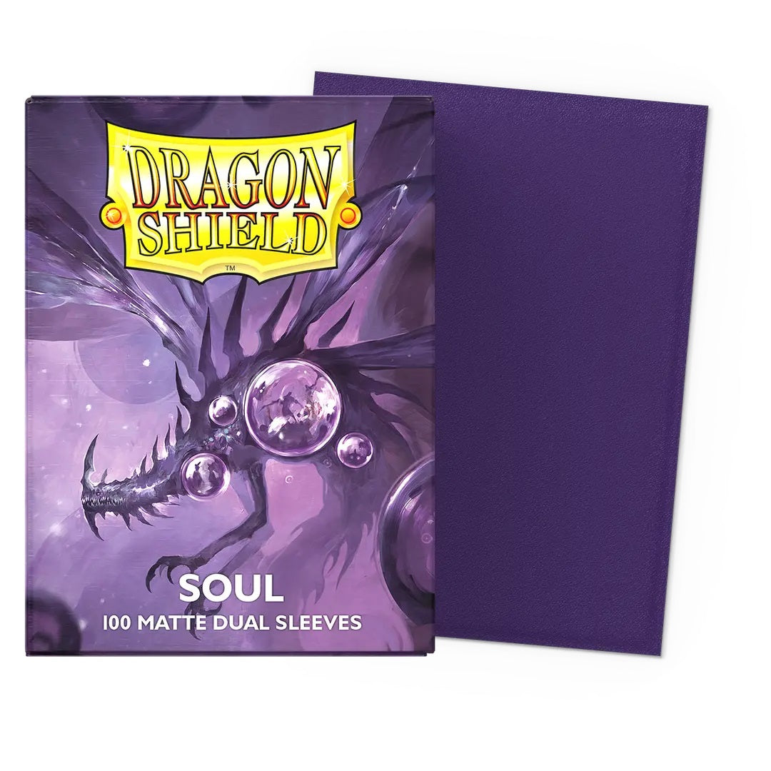 Dragon Shield Dual Matte Card Game Sleeves, 63 x 88, Pack of 100