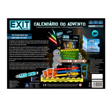 Exit: Calendário Advent - A Estrela de Hollywood Desaparecida, Português