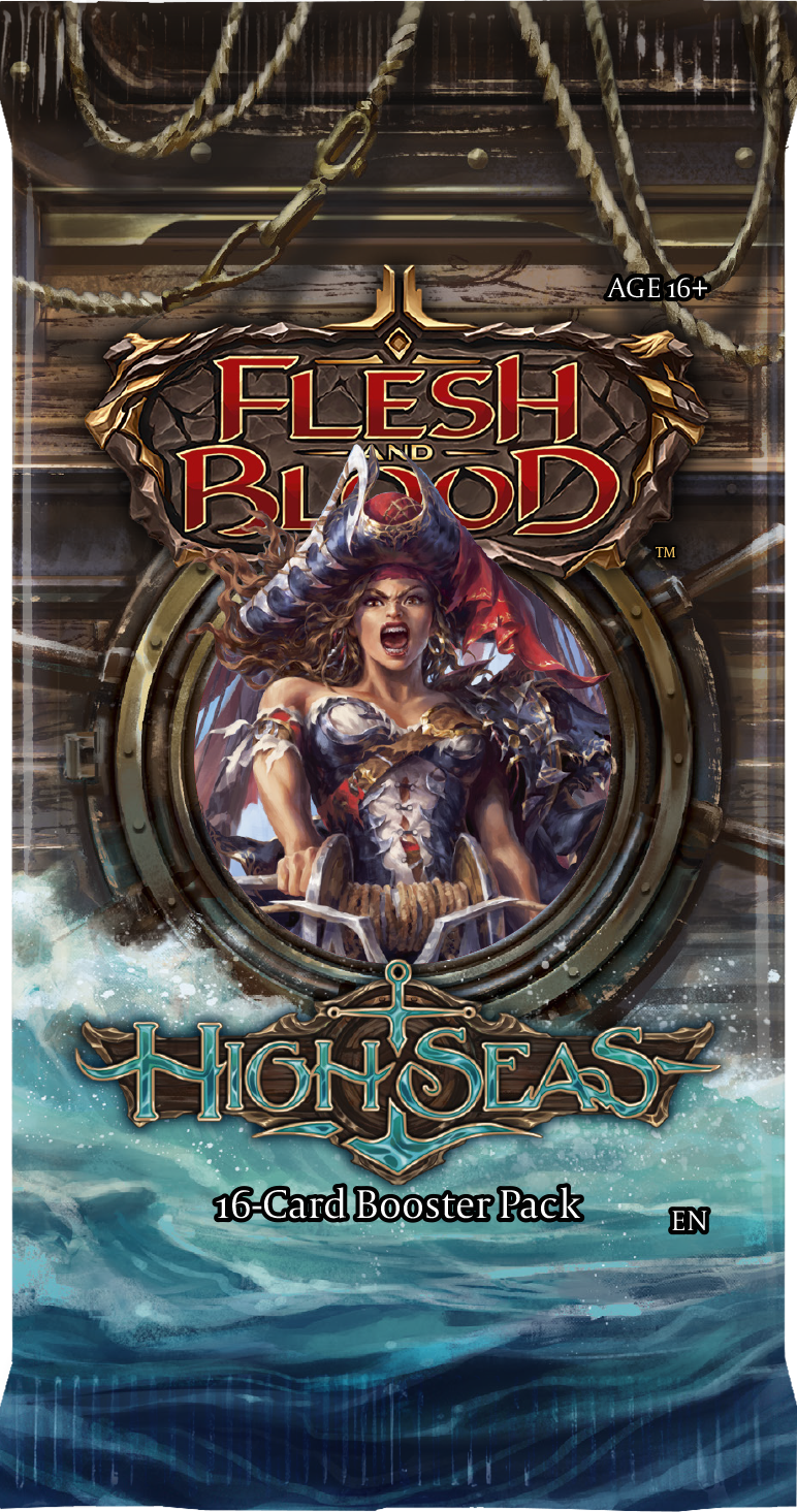 Flesh and Blood High Seas: Booster Pack of 16, English Edition