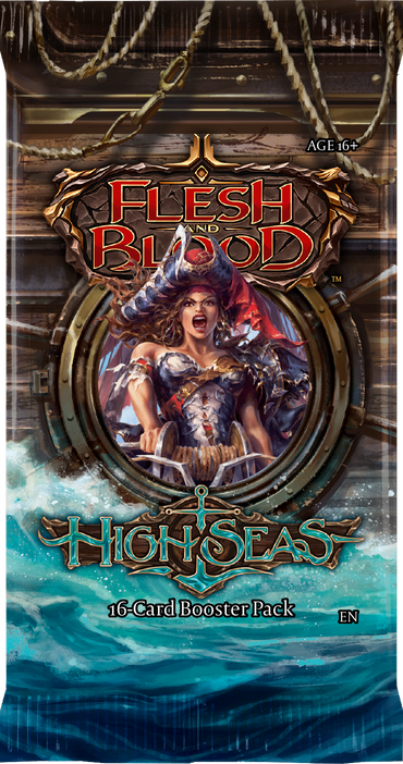 Flesh and Blood High Seas: Booster Pack of 16, English Edition