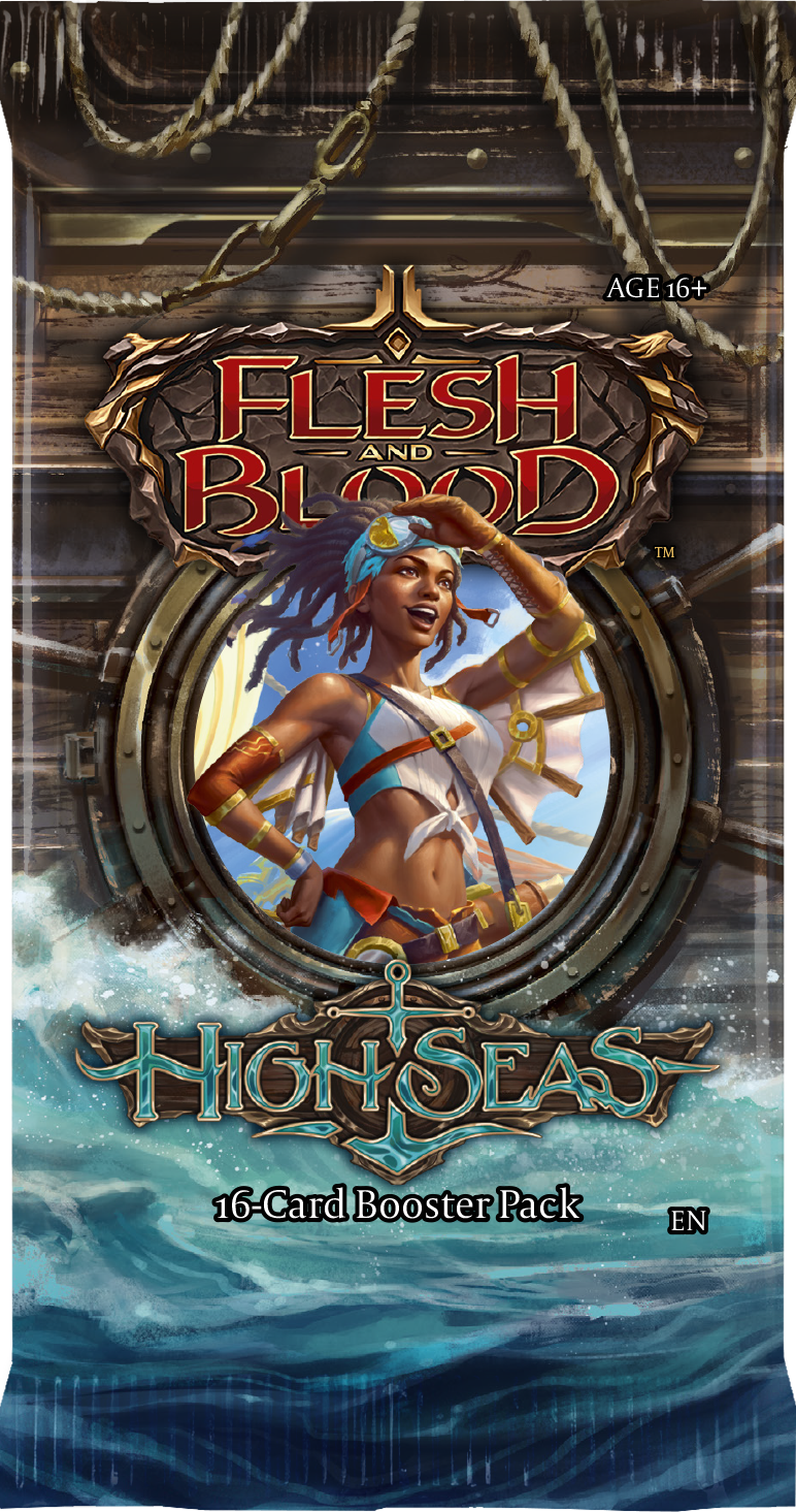 Flesh and Blood High Seas: Booster Pack of 16, English Edition