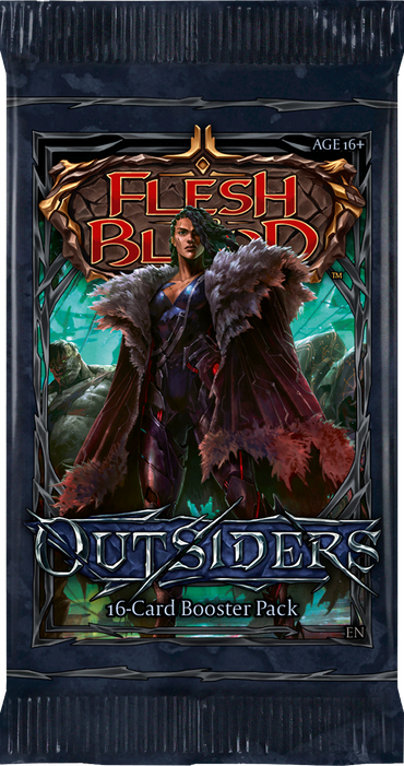 Flesh and Blood Outsiders: Booster Pack of 16, English Edition