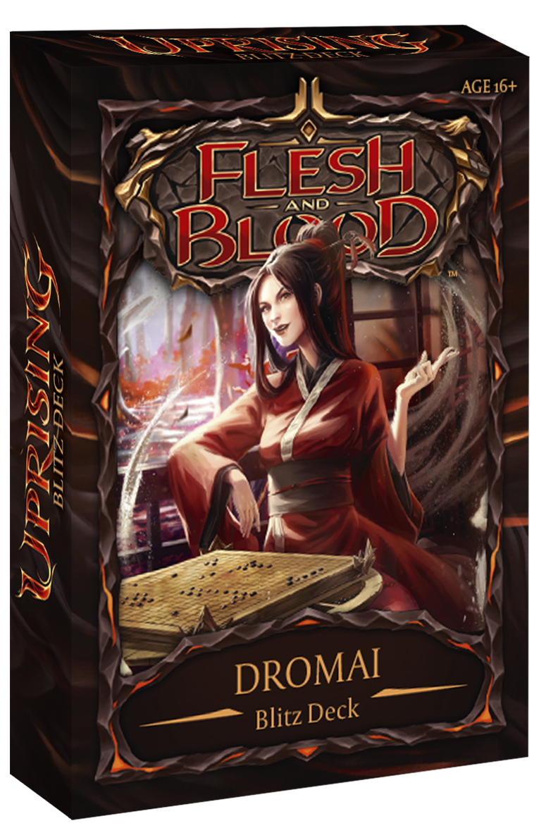 flesh and blood uprising dromai blitz deck en