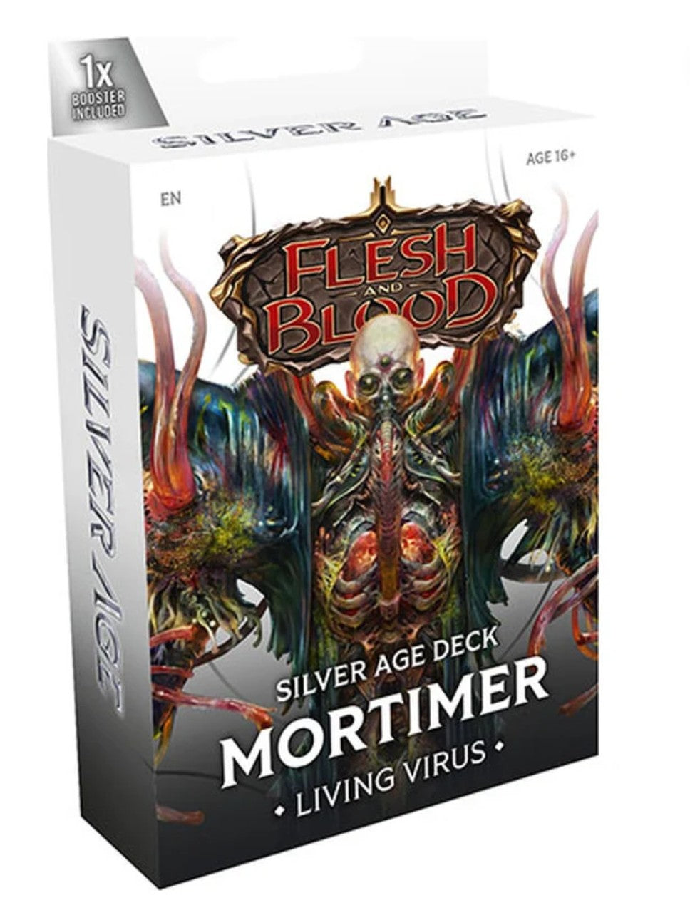 Flesh and Blood Silver Age Deck: Outbreak - Mortimer Living Virus, English Edition