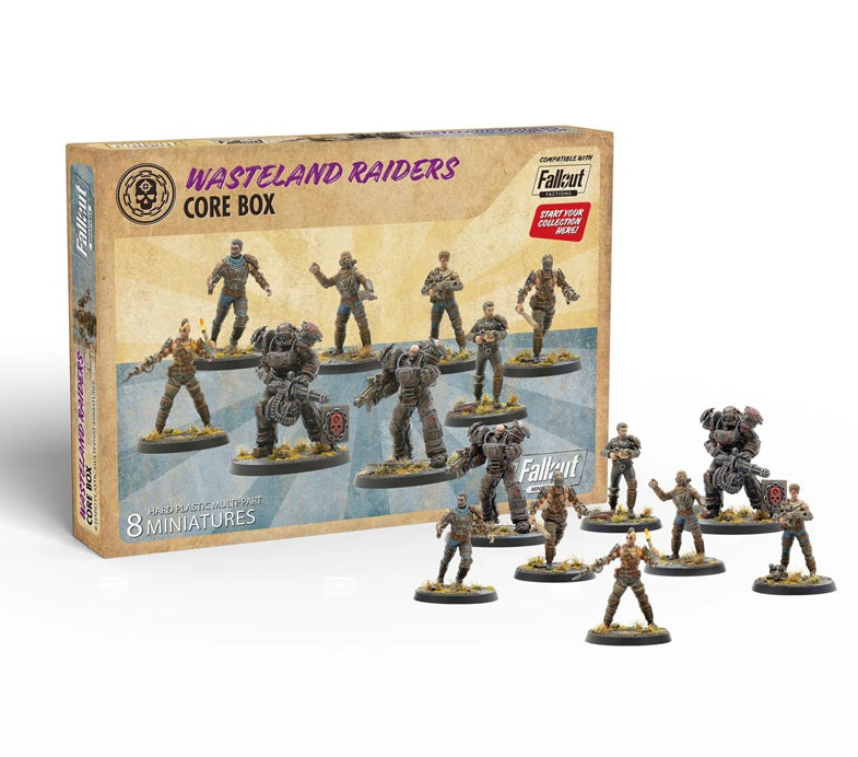 Fallout Miniatures - Wasteland Raiders Core Box, English Edition