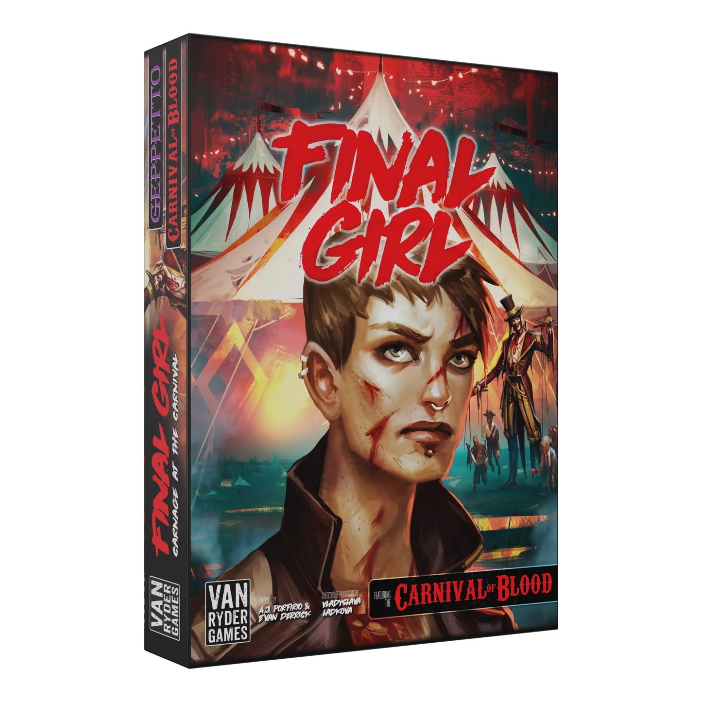 Final Girl: Carnage at the Carnival, English Edition