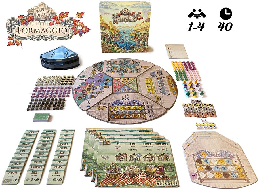 Formaggio Limited Kickstarter Edition, English Board Game Expansion