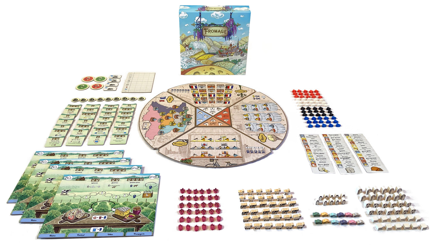Fromage Board Game, English Edition