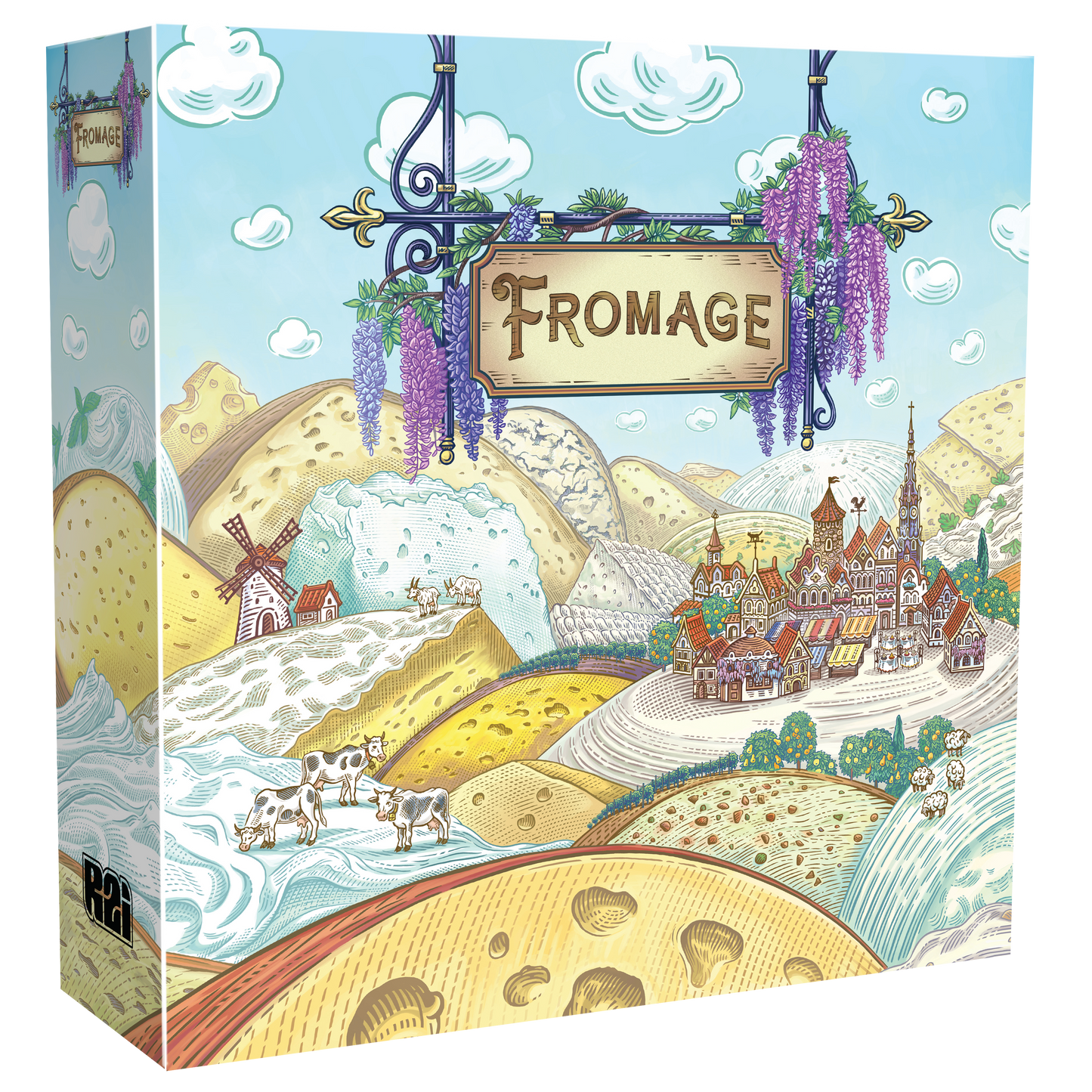 Fromage Board Game, English Edition