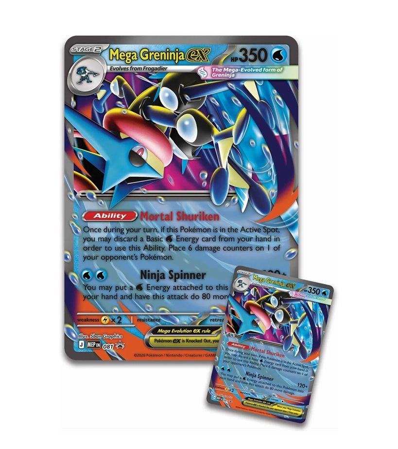 Pokemon Mega Greninja Ex Premium Collection, English