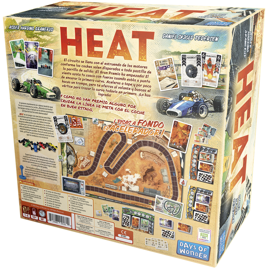 Heat, Edicíon en Español