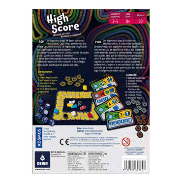 High Score Edição em Portugûes e Espanhol