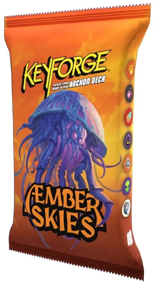 KeyForge: Aember Skies Deck, English Card Game