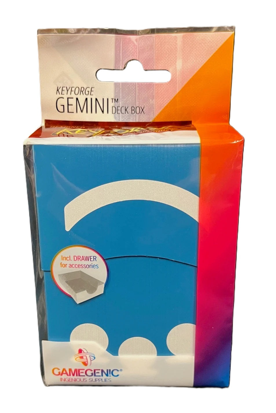 KeyForge Gemini Deck Box, Blue
