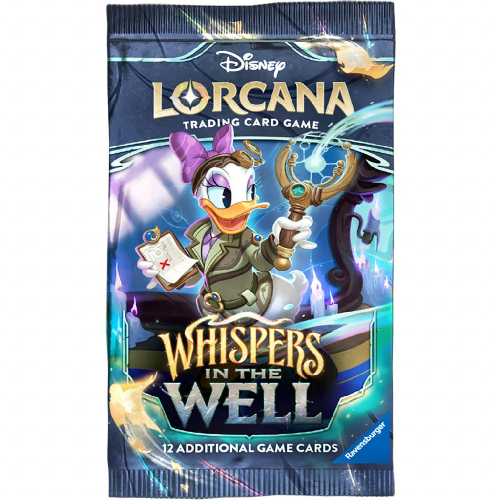 Disney Lorcana Azurite Sea: Sobre de refuerzo, 12 cartas (EN)