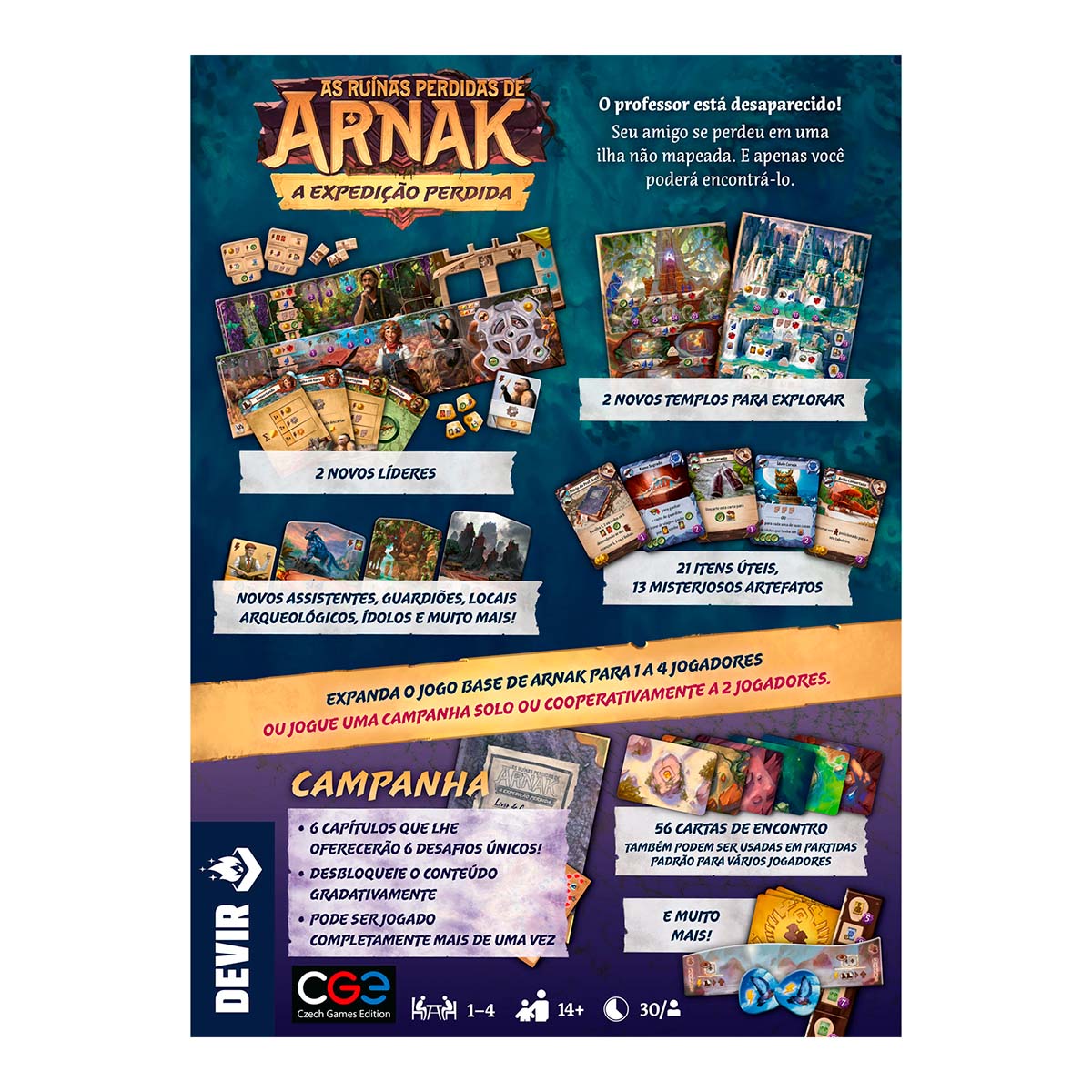 Las ruinas perdidas de Arnak: La expedición perdida (en inglés)