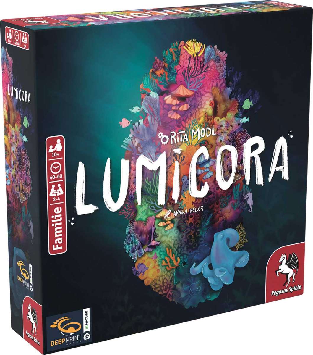 Lumicora Board Game, Used, English Edition