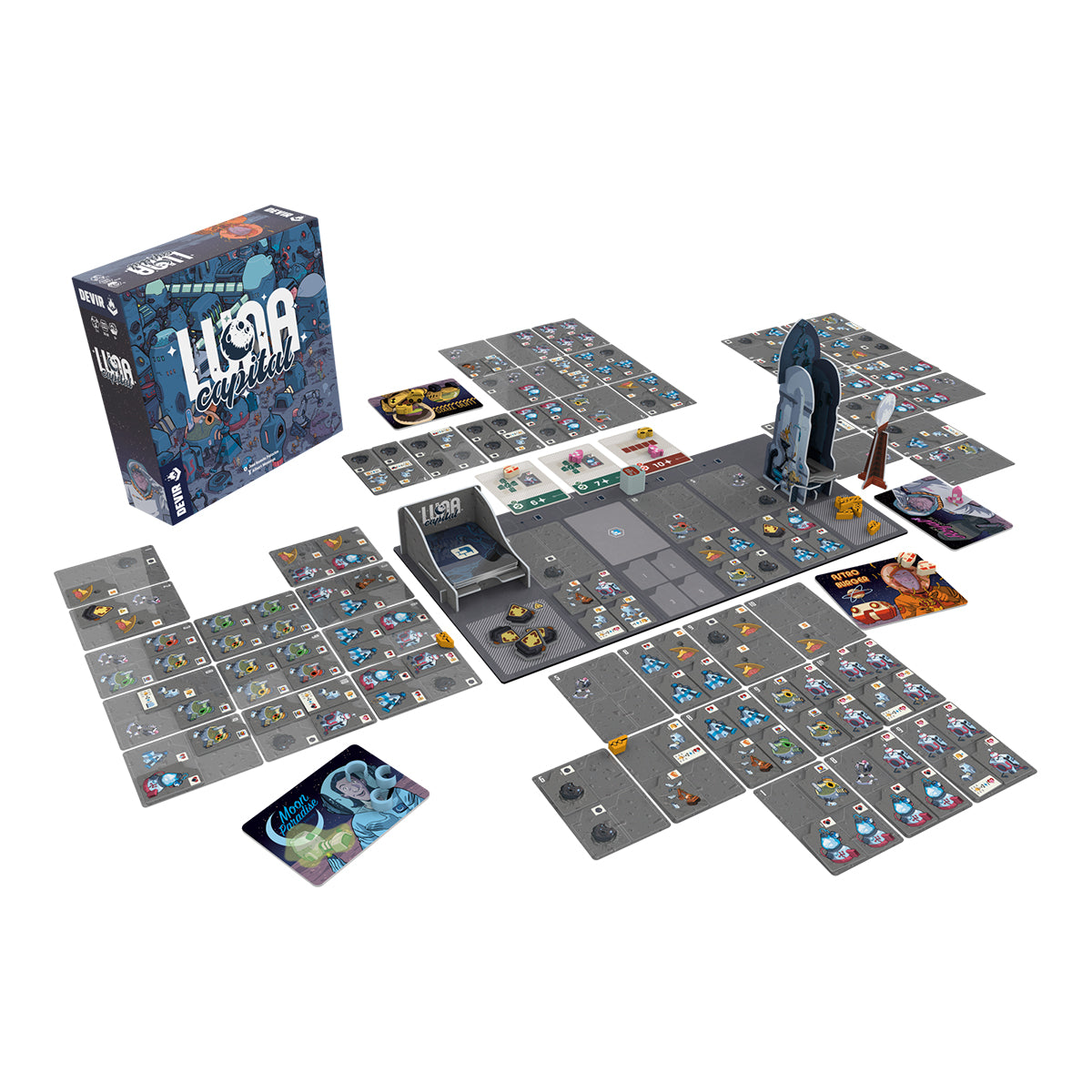 Luna Capital, Portuguese Jogo de Tabuleiro