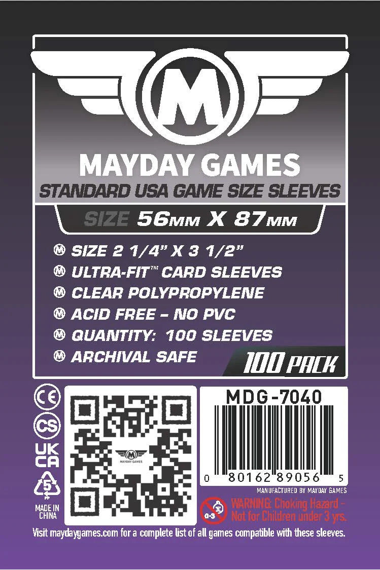 Mayday Card Sleeves: Normal, Pack of 100