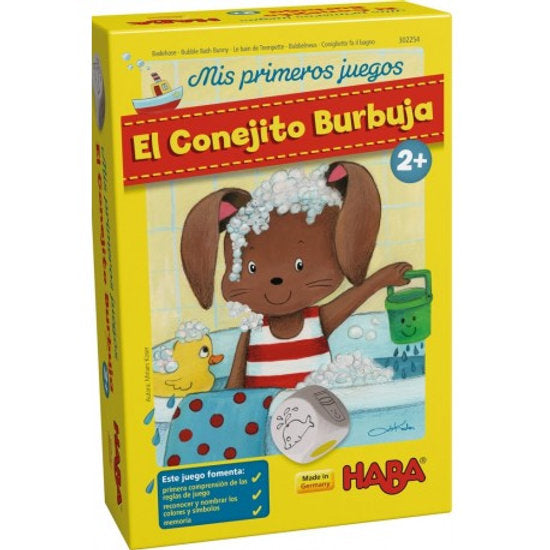 mis primeros juegos el conejito burbuja es